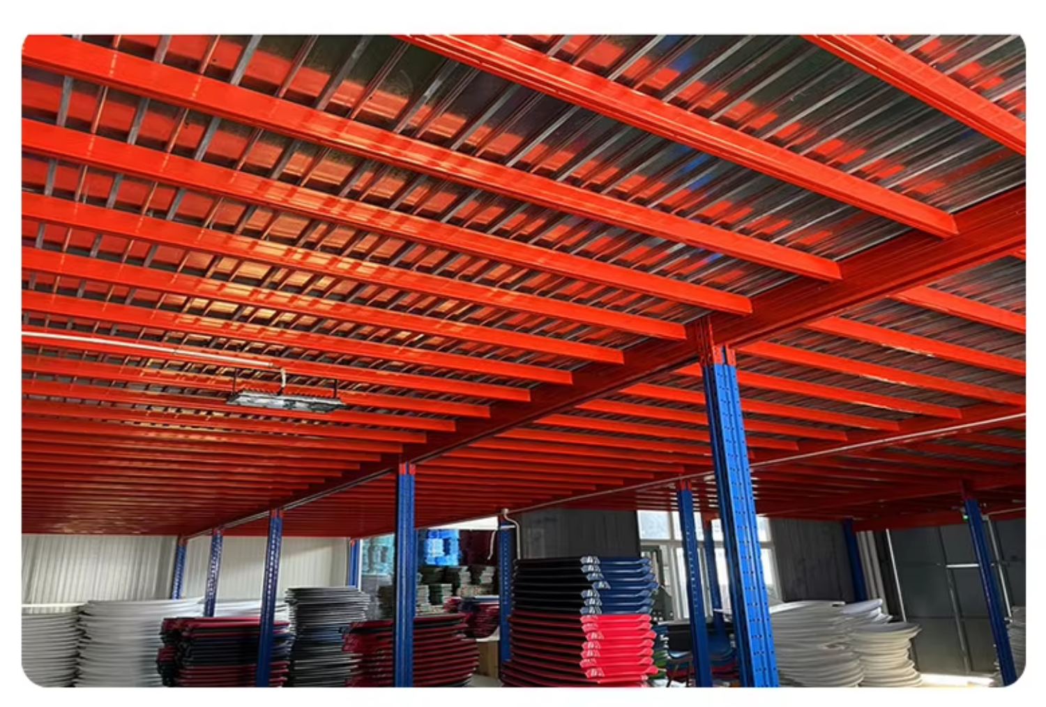 CE Certified Heavy Duty Mezzanine Loft Rack Multi Level Steel Structure Storage Platform