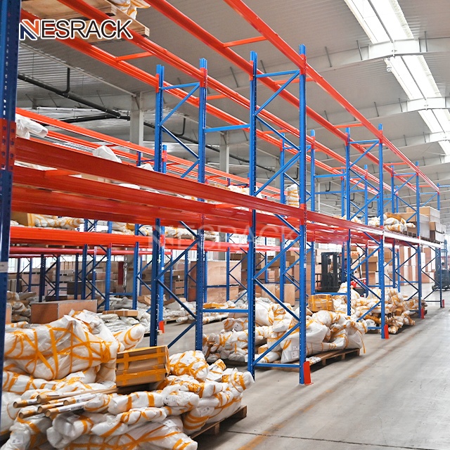 Warehouse Storage Selective Heavy Duty Metal Pallet Racking Shelving System Industrial Shelving Units Storage Shelf