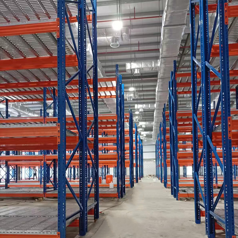 Multi-level Stacking Rack Storage Shelf Adjustable Warehouse Heavy Duty Cold Rolled Steel Powder Coated Selective Pallet Rack