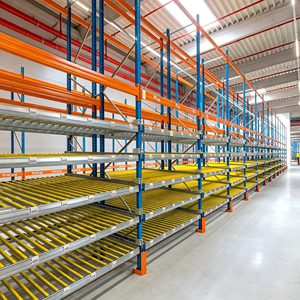 Gravity Carton Flow Racking for E-commerce Warehouse
