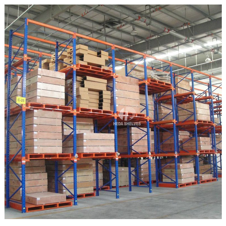 China Factory Price Steel Selective Heavy Duty Storage Racking Industrial Rack Shelving Pallet Rack Manufacturers