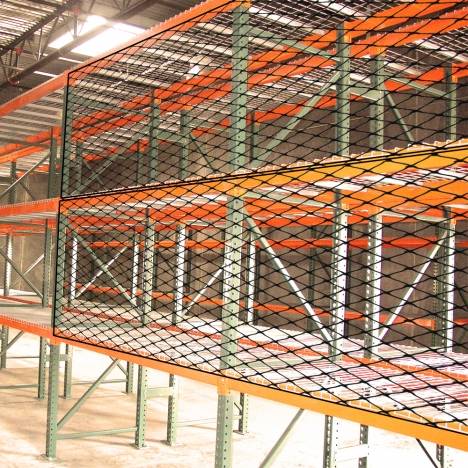 Pallet Rack Netting System Overview