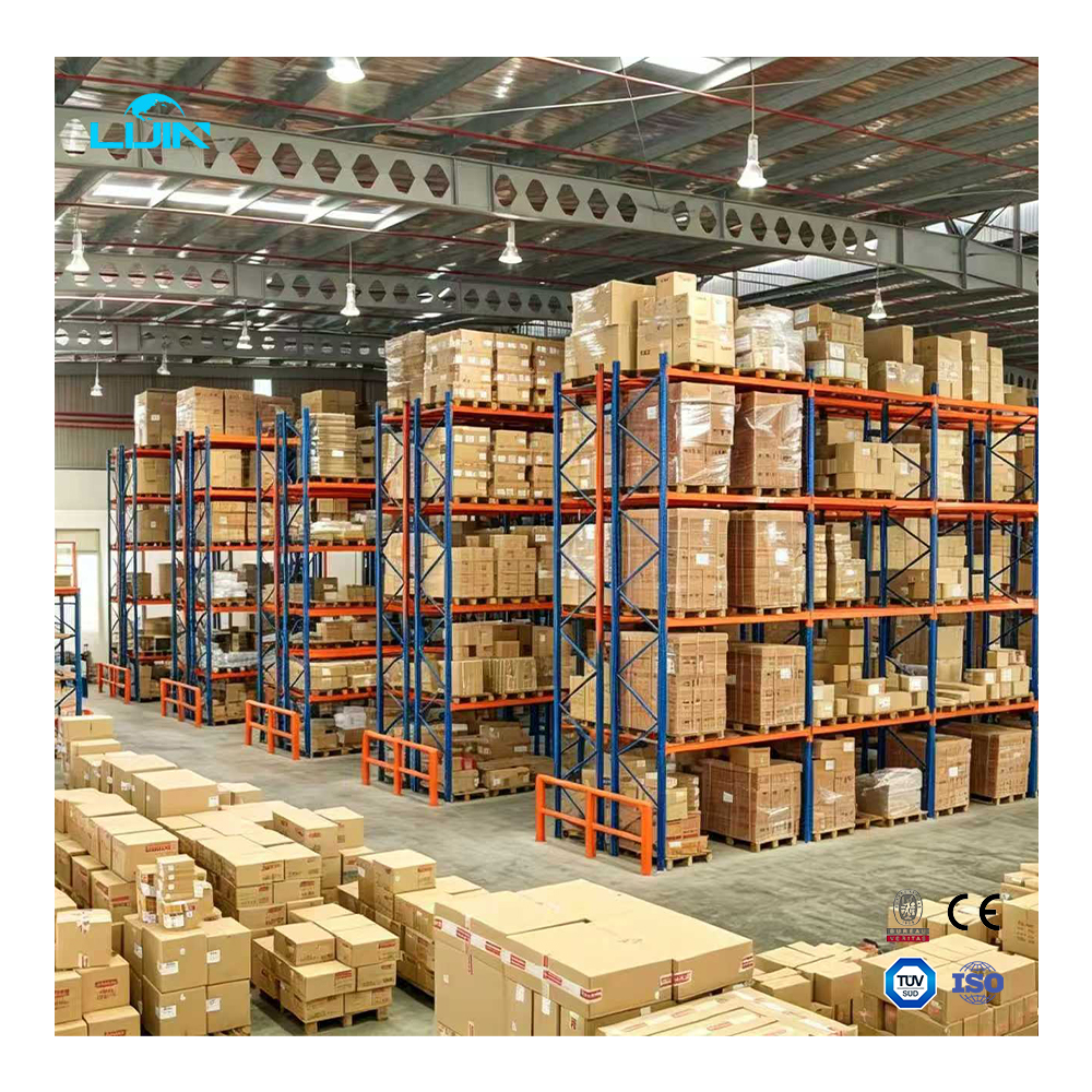 Steel Wide Span Racking Heavy Duty Industrial Warehouse Storage Rack Solution