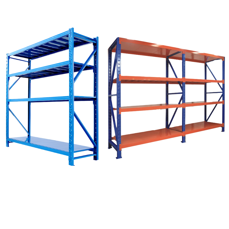 Steel Corrosion Protection Multi-Level Boltless Warehouse Storage Racks for Store Room