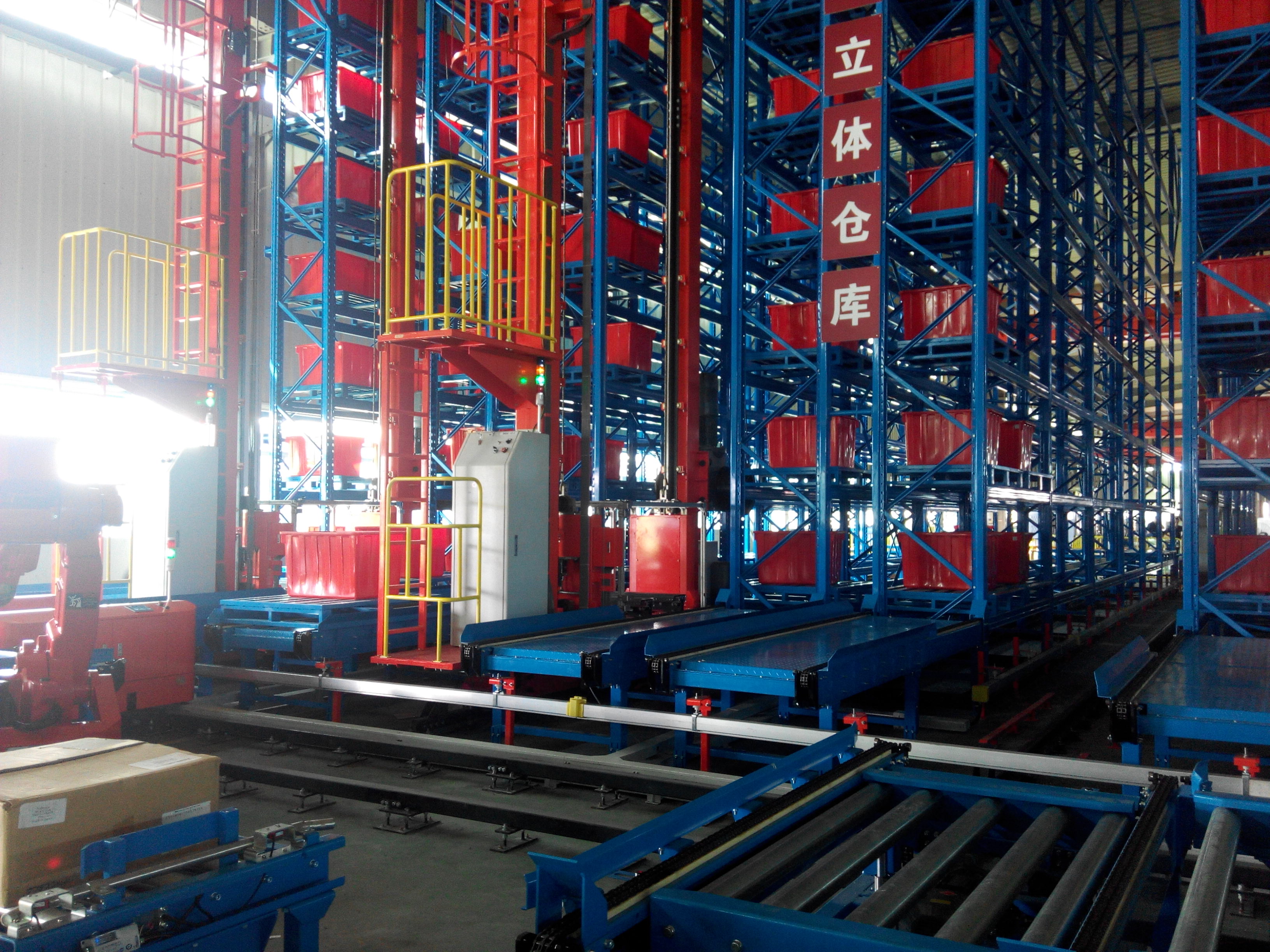 Automatic Storage and Retrieval System Pallet Racking Automated Warehouse ASRS System