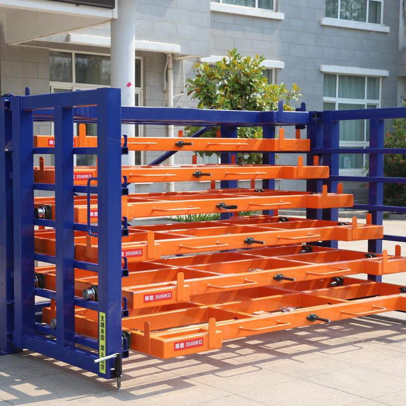 Display Enhanced Steel Electric Sheet Metal Rack Drawer Type Storage System with Automated Retrieval Warehouse Shelving Racking