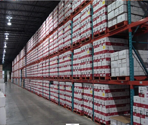 Factory Direct Sale Pallet Rack Teardrop Wide Span Storage Racks with Wire Mesh Decking for America Market