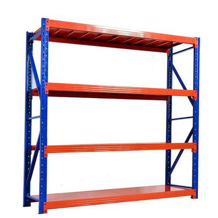 HUAWU 200kg/Layer Boltless Widespan Corrosion Protected Storage Shelf Steel Q235 5-Tier Industrial Warehouse Rack System BS-02
