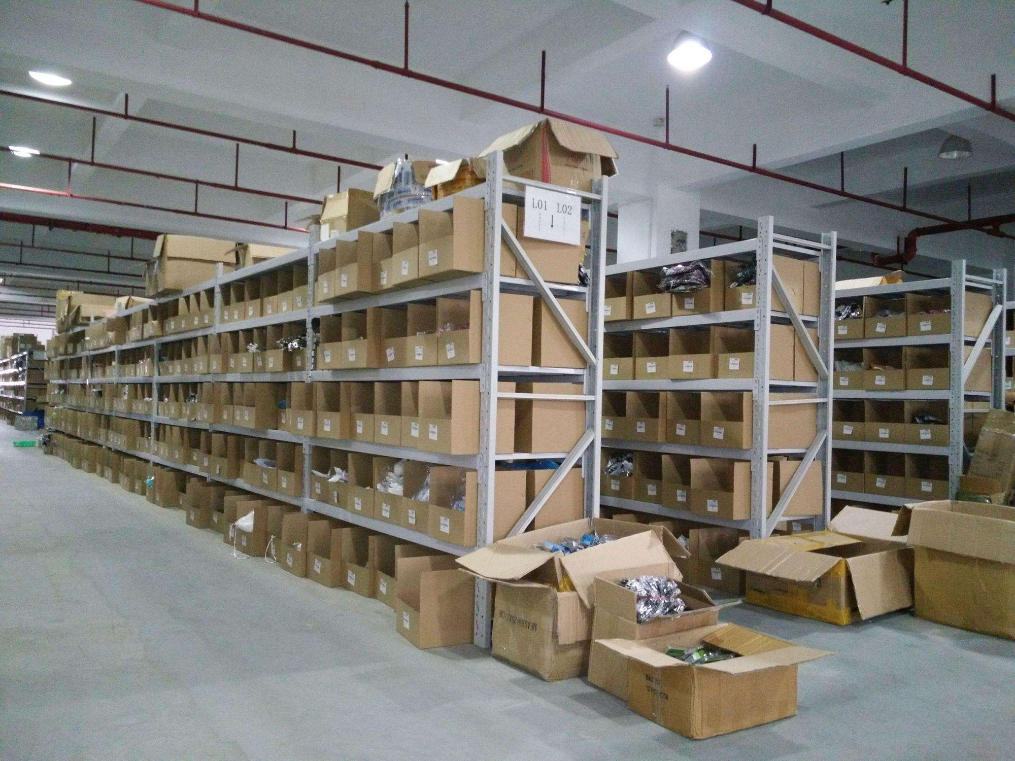 Mracking Light Duty Boltless Garage Storage Shelf Adjustable Metal Steel Racking 4 Tier Warehouse Rack for Sale