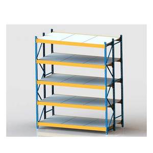 Industrial Warehouse Longspan Steel Storage Rack Medium Duty Shelves
