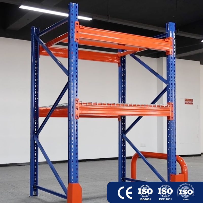 Warehouse Storage Rack System Q235B Steel Heavy Duty Selective Pallet Racking System Industrial Racks Customized Solutions