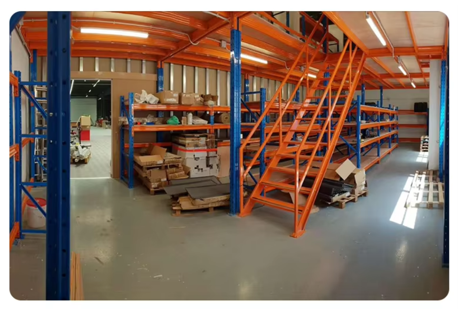 CE Certified Heavy Duty Mezzanine Loft Rack Multi Level Steel Structure Storage Platform