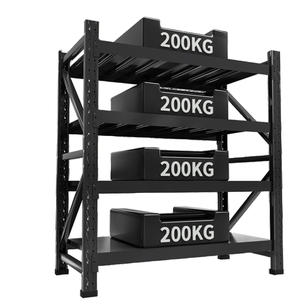 Boltless metal shelving units