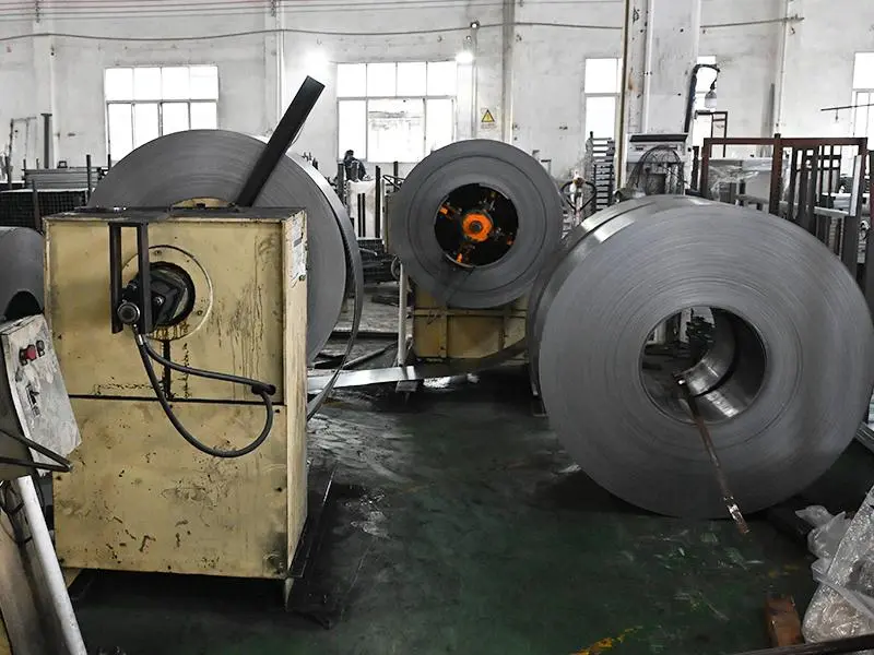 Certified Q235 cold-rolled steel coils testing