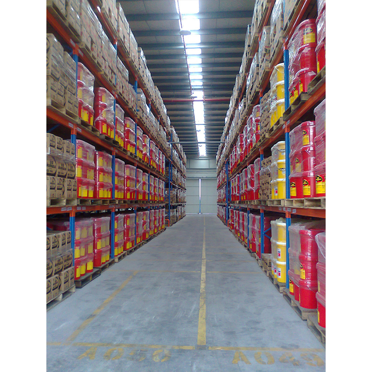 Heavy Duty Industrial Storage Rack Steel Pallet System For Logistics Warehouse