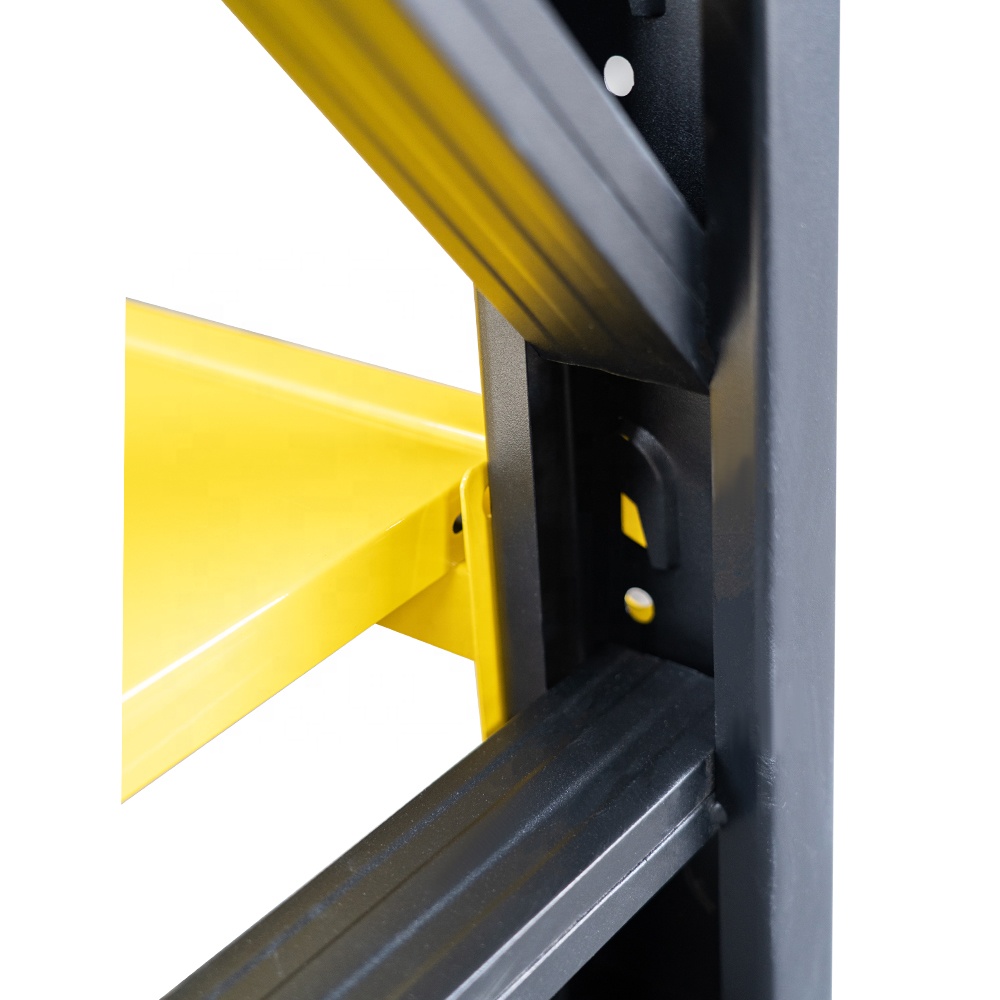High Quality Boltless Adjustable Steel Racks 500kg/Layer Industrial Storage Corrosion Protection Warehouse Stack Shelving System