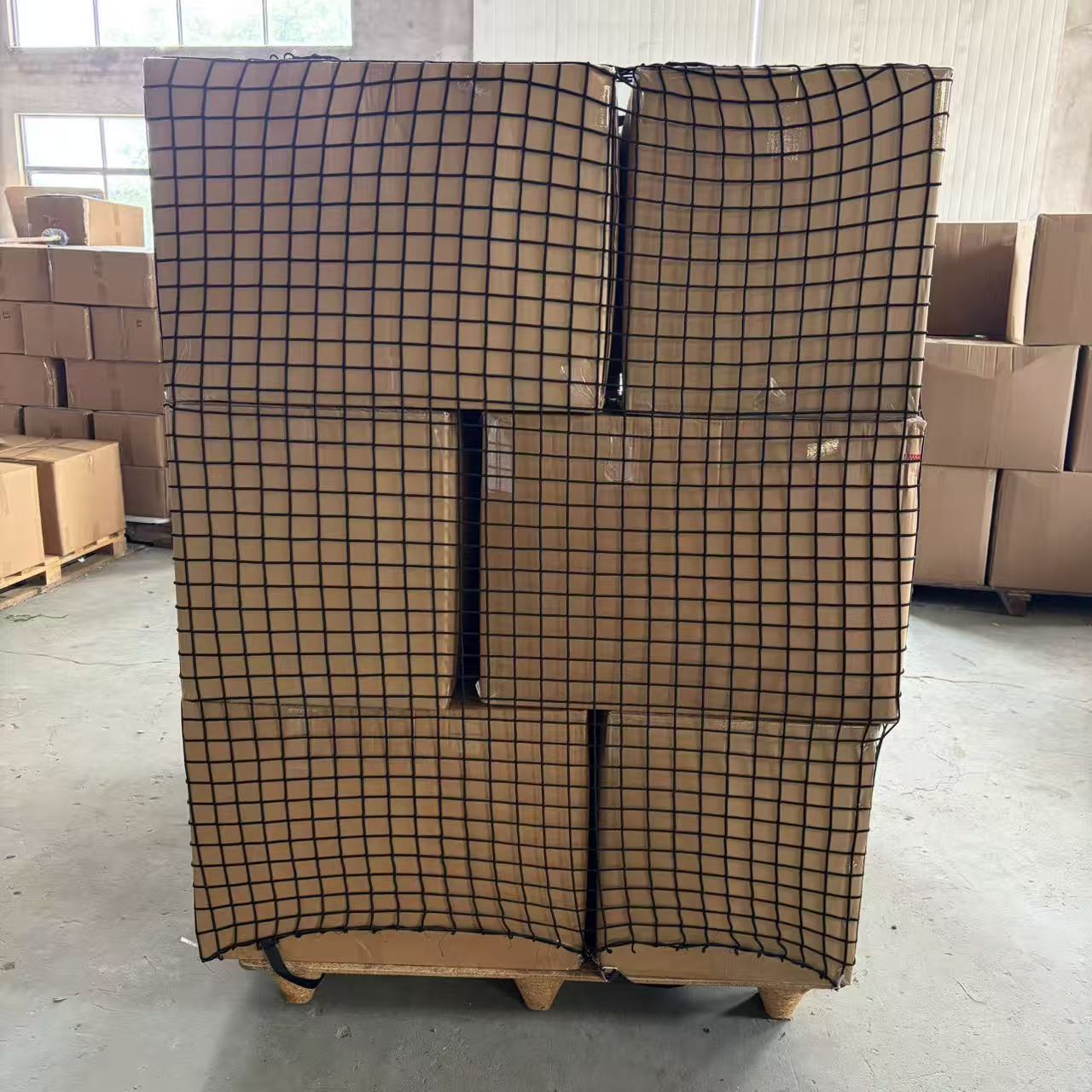 Pallet Cargo Net Polyester Container Shipping Load Securing Warehouse Pallet Stabilizing Binding Net Logistics Transportation