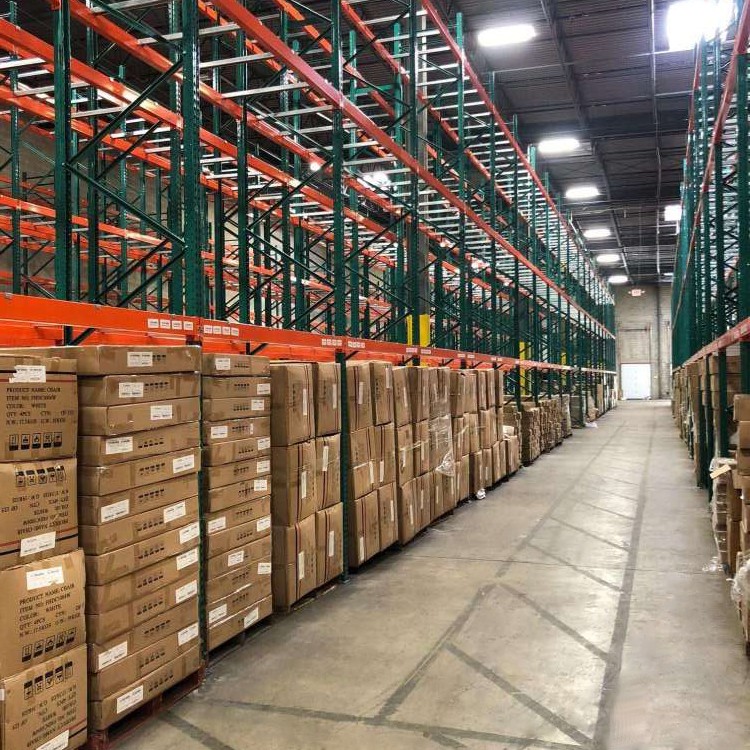 Kingmore Heavy Duty Steel Selective Pallet Rack System for Warehouse Storage