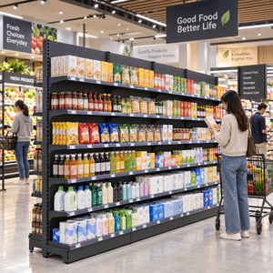 Gondola Shelving Supermarket Display Rack