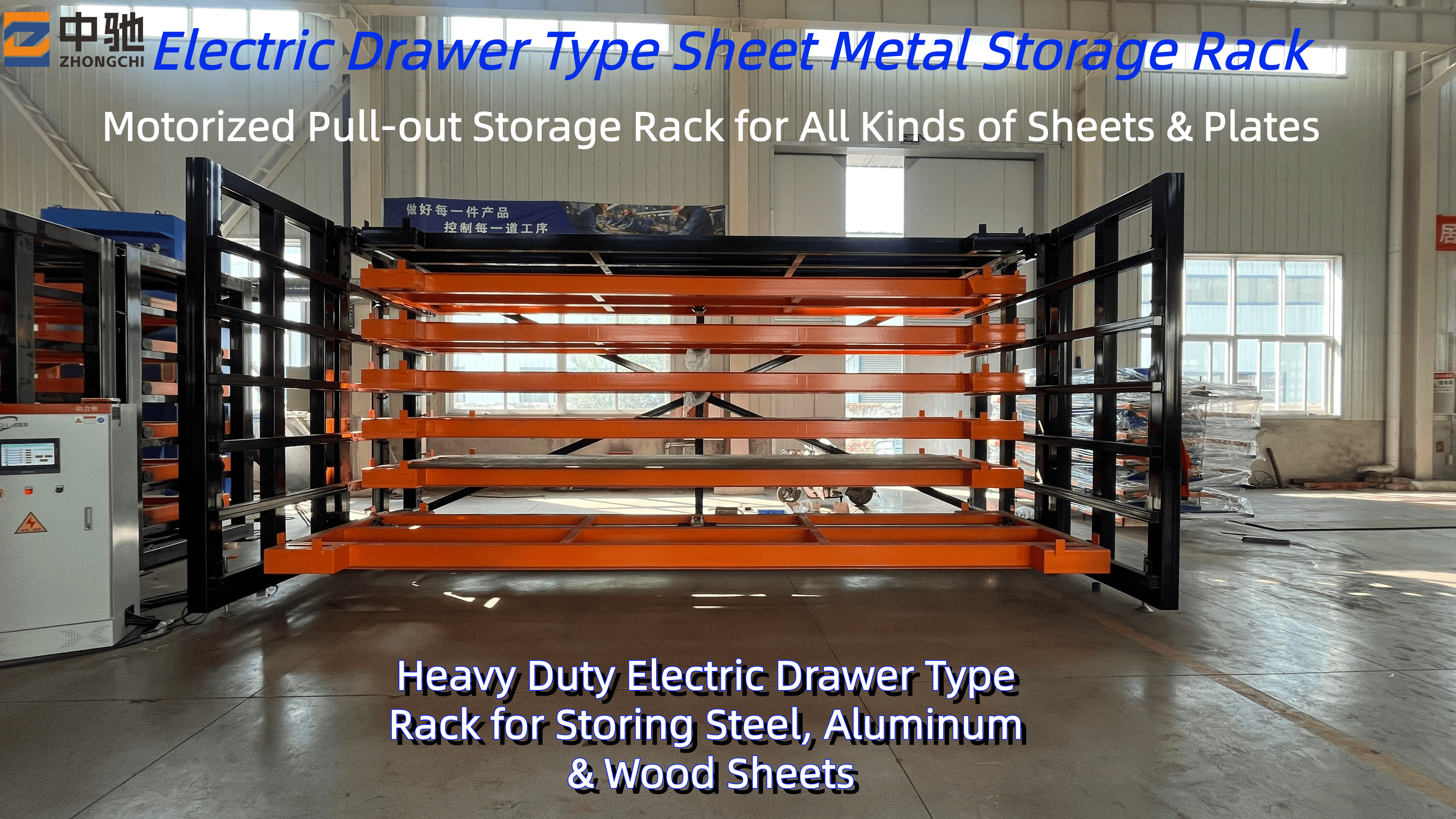 High Load Capacity 8-Layer Anti-Rust Powder Coated Steel Rack Heavy Duty Warehouse Storage System for Industrial Pallet Use