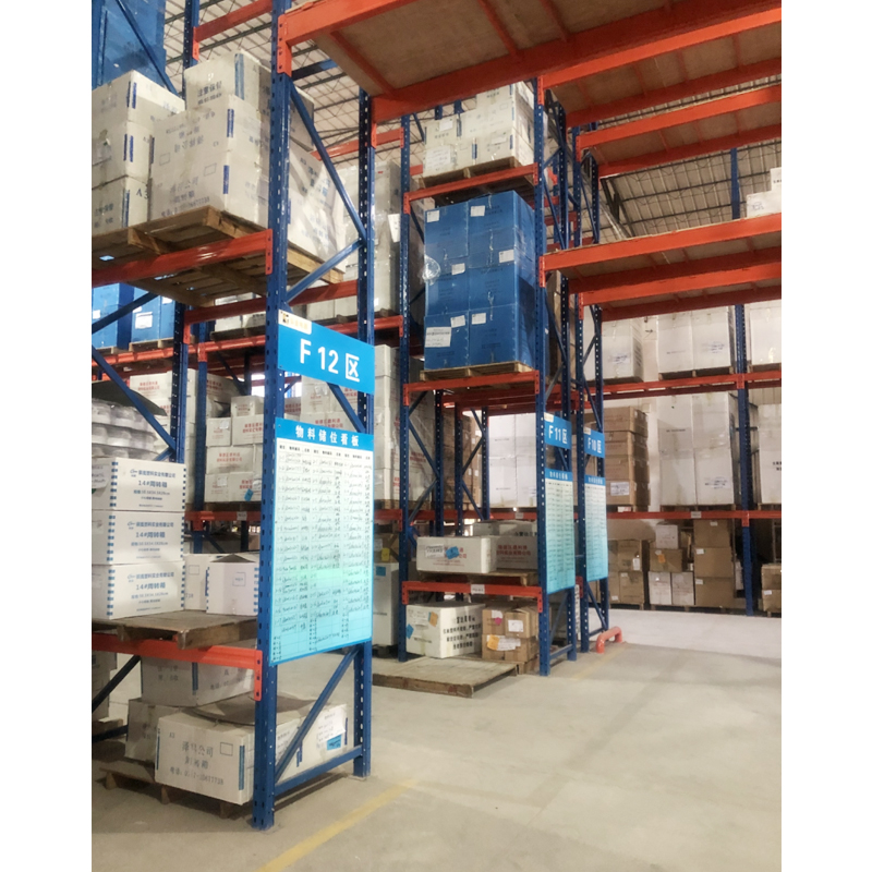Customize Small and Medium Warehouse Shelves Industrial Steel Shelf Heavy Duty Pallet Track