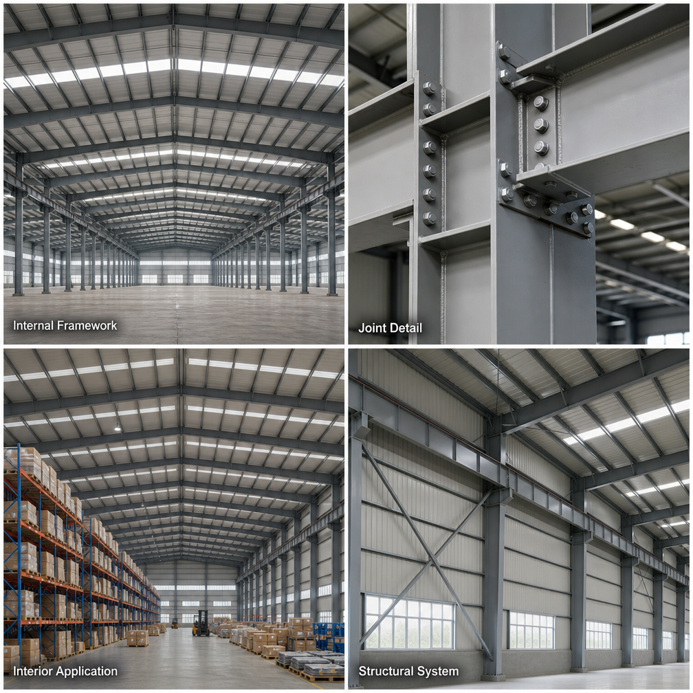 Pre-Fabricated Weather-Resistant Steel Structure Warehouse For Agricultural Storage Direct Factory Durable Construction