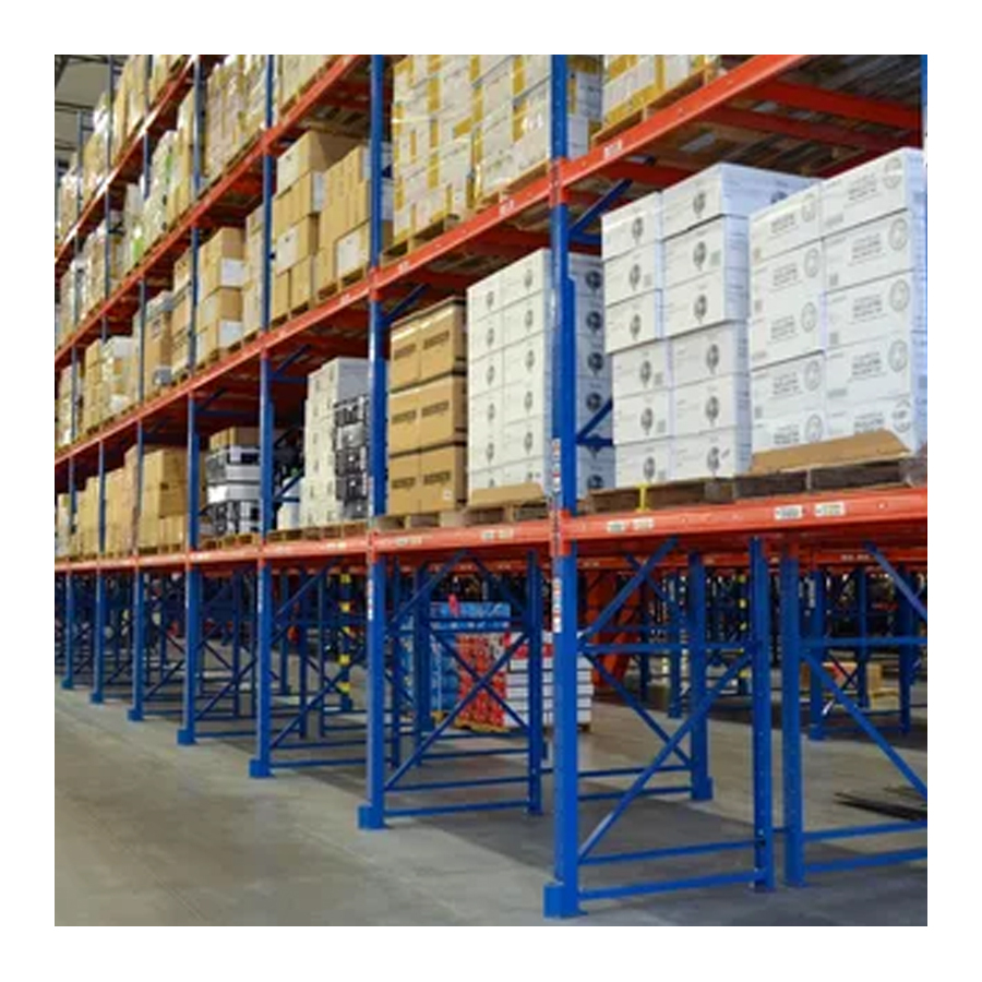 Industrial Warehouse Storage Steel Pallet Rack with CE Certificate Beam Racking Powder Coating Finish