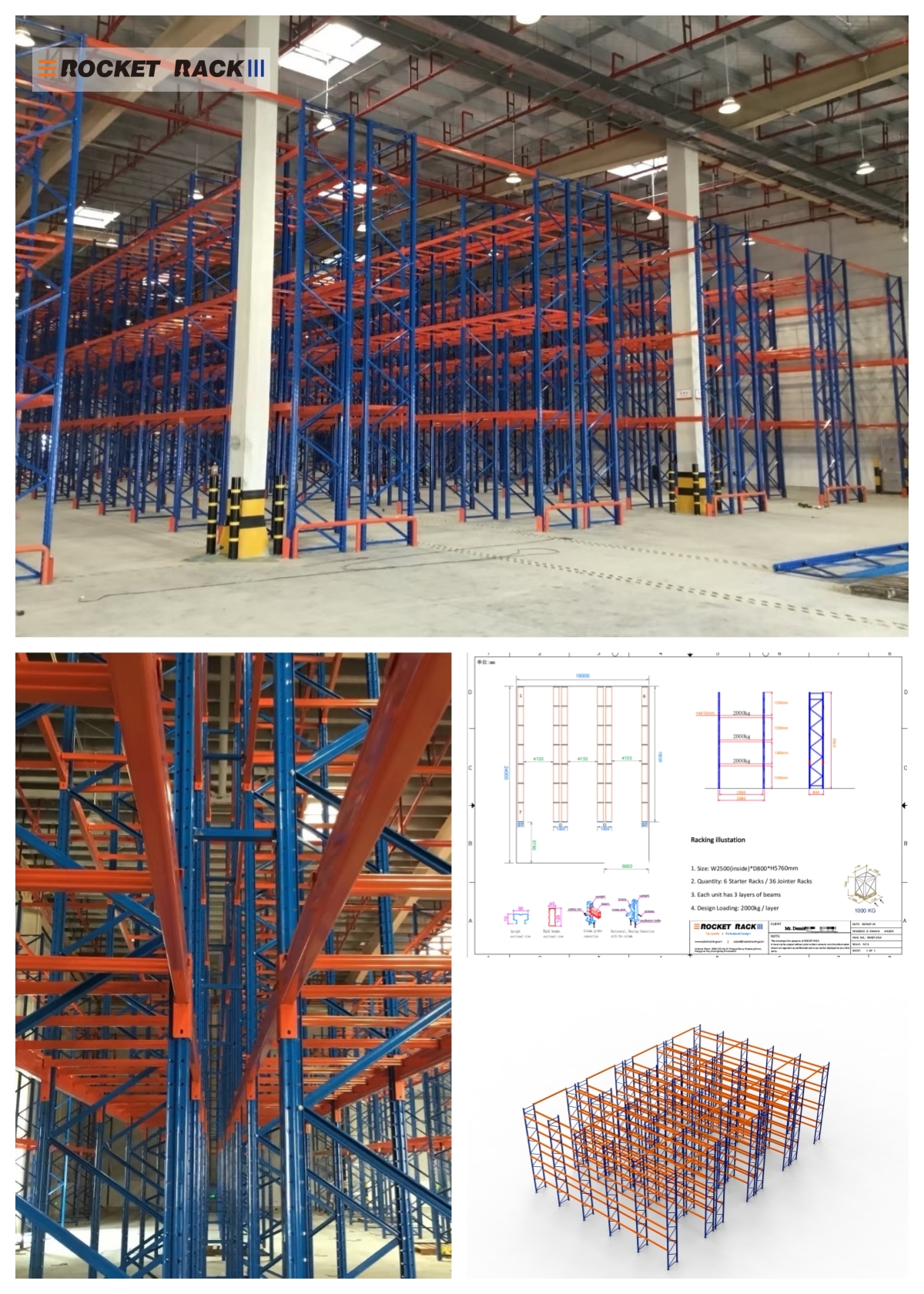 ROCKET RACK Specs