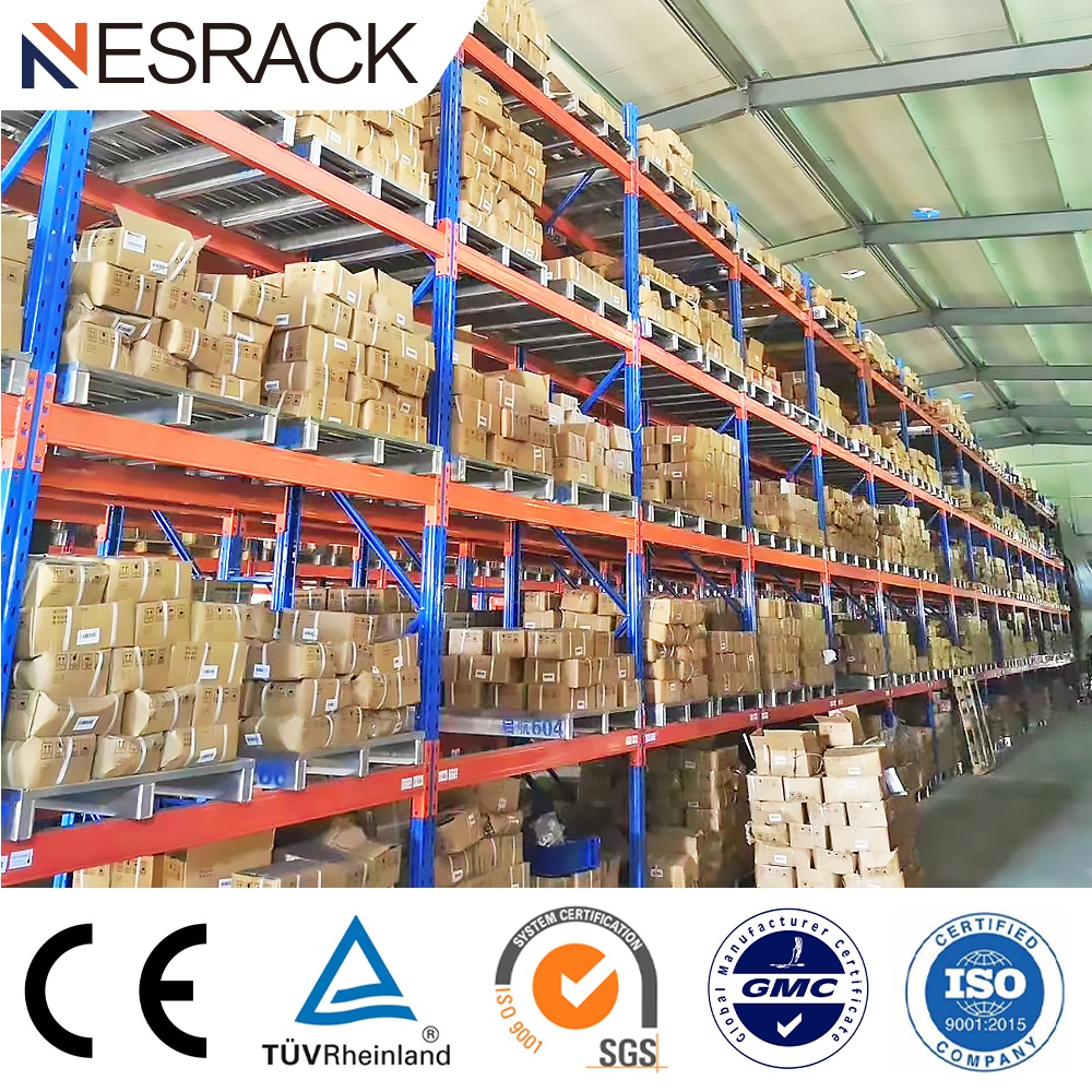 Heavy-Duty Boltless Shelving Racking Systems Industrial Steel Iron Warehouse Racks Heavy Duty Storage Rack with CE Certificate