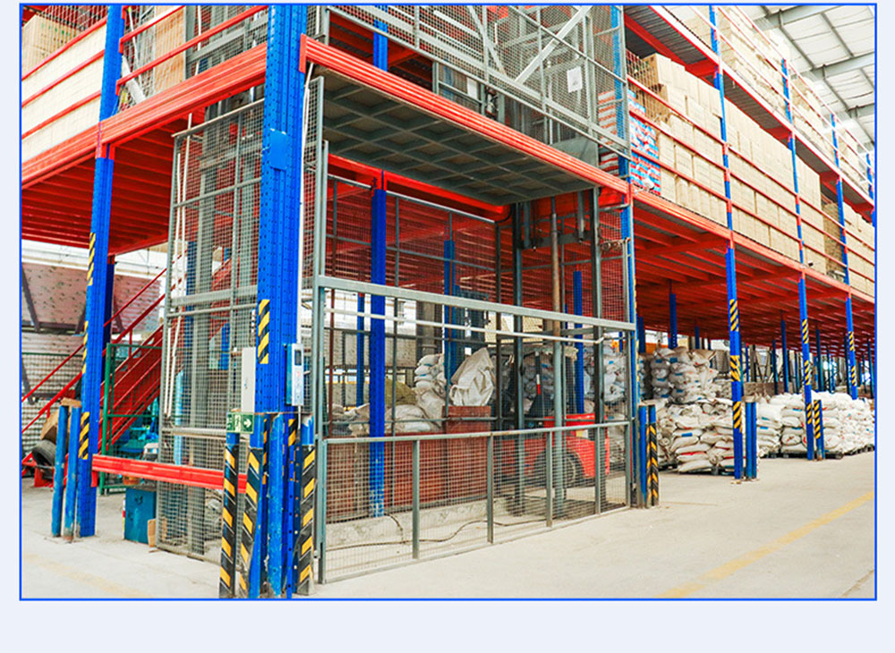 Mezzanine Floor Industrial Steel Optimizes Warehouse Space Rack Supported Mezzanine for Logistics Centers Multi Tier Platform