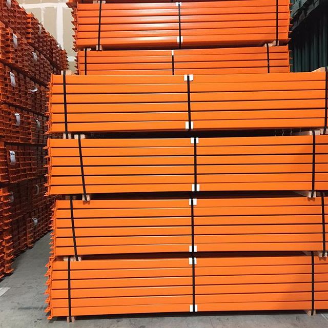 Double Euro Selective Pallet Rack Extra Wide Depth 3.2m Heavy Duty Storage System for 2 Pallets