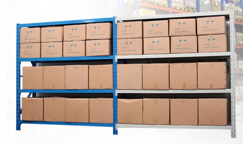 LIANGZO 5-Layer Steel Corrosion Protection Chrome Plated Storage Shelf for Warehouse Household Use Light/Medium Duty Display