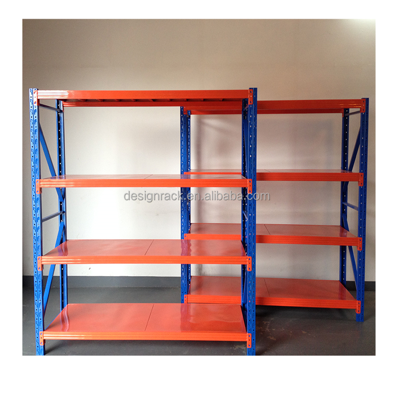 Wide Span Shelving Units Wholesales Price Warehouse Rack Storage Pallet Racks Shelf Blue &amp; Orange Pallet Racking