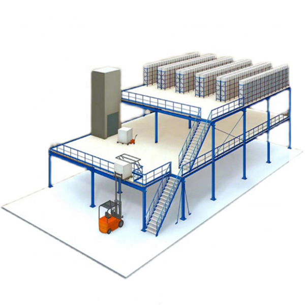 Stable Steel Structure Mezzanine Floor of Heavy Duty Metal Pallet for Warehouse Storage Goods