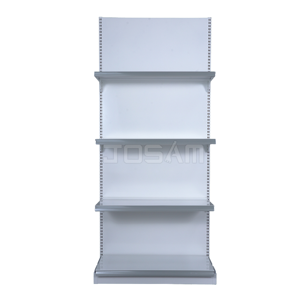 1310*900*350 mm Double Sided Supermarket Rack Low Base Shelf with Single-Sided Feature for Narrow Aisle Gondolas