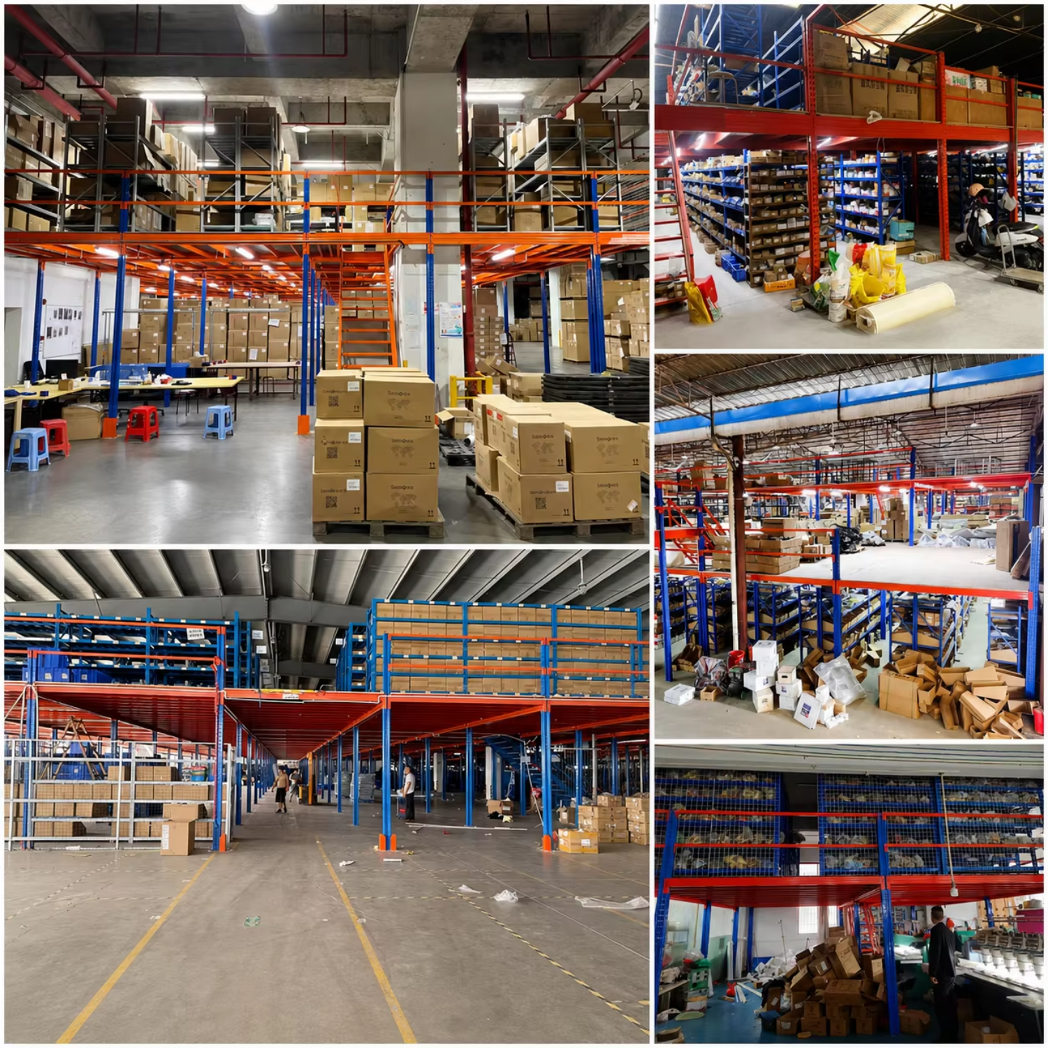 CE Certified Heavy Duty Mezzanine Loft Rack Multi Level Steel Structure Storage Platform