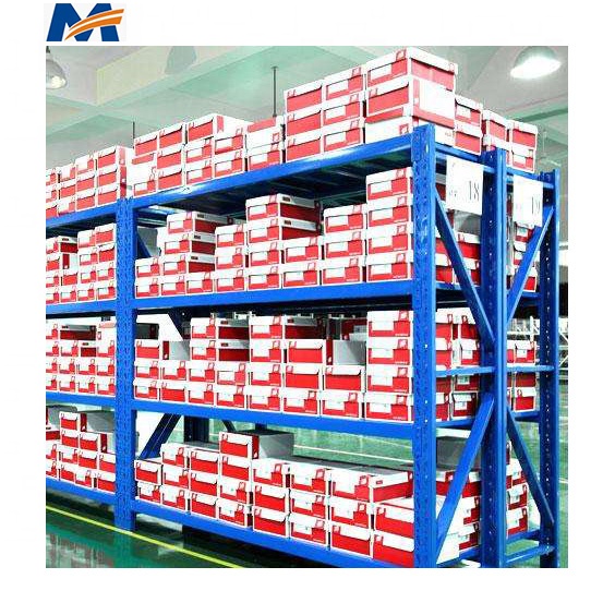Mracking Light Duty Boltless Garage Storage Shelf Adjustable Metal Steel Racking 4 Tier Warehouse Rack for Sale