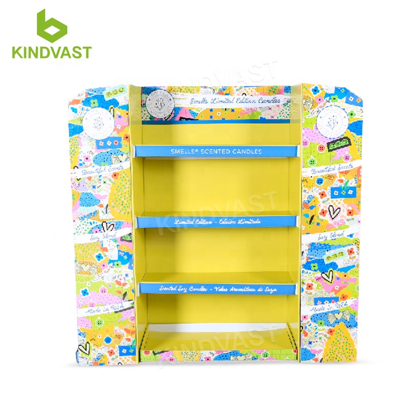 Custom Supermarket Club Half Full Pallet Displays Corrugated Pdq Trays Cardboard Retail Pallet Displays Rack