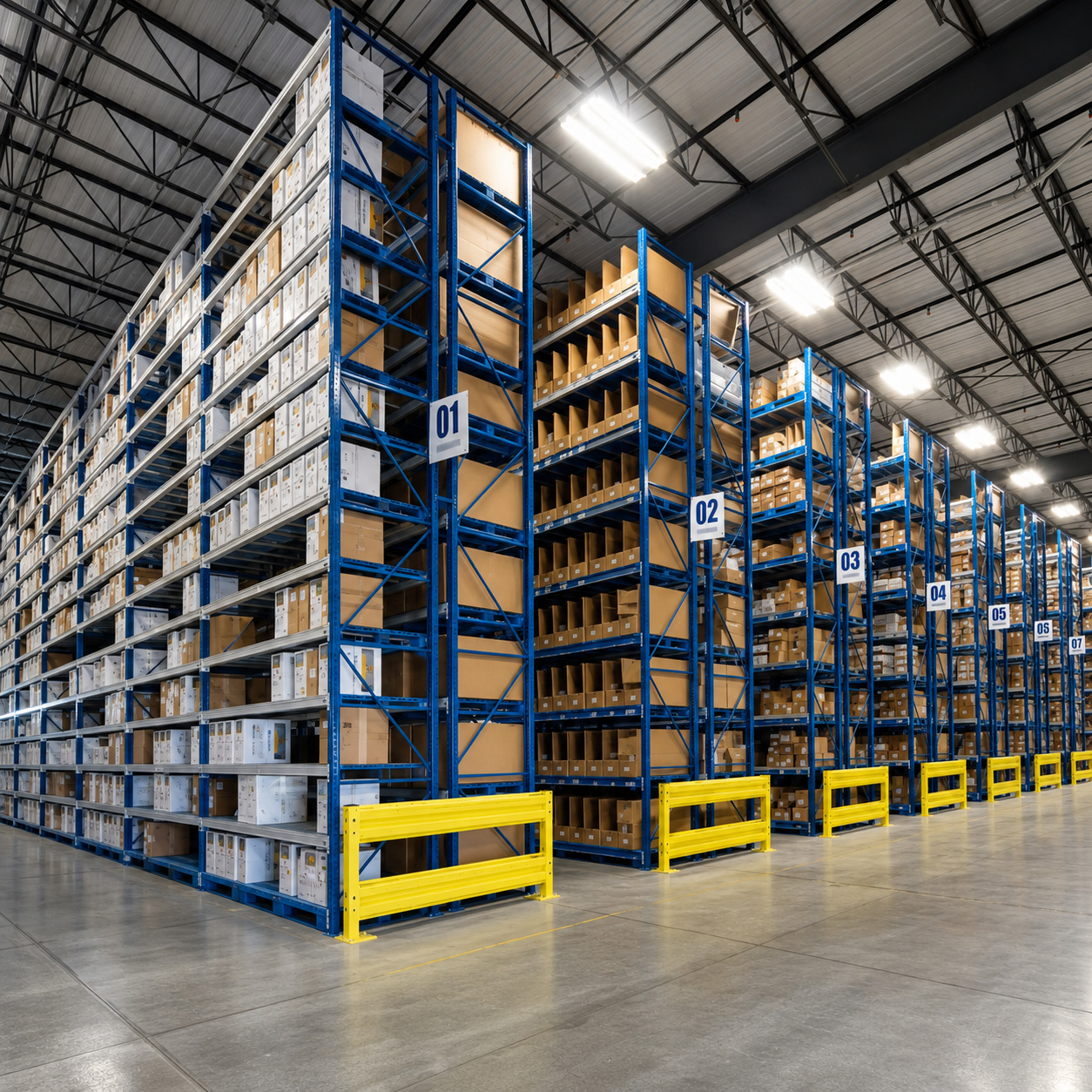 Palettenregal Warehouse Storage Rack Pallet Rack Heavy Duty Q235B Pallet Racking System with Free Design Services