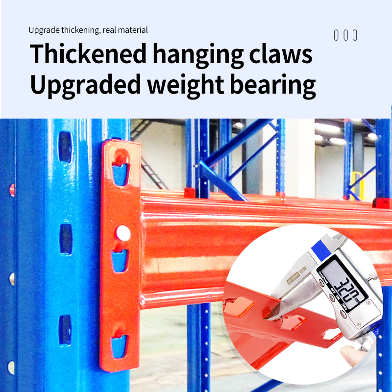 Heavy Duty Steel Multi-Level Warehouse Pallet Metal Rack System with Corrosion Protection CE Certified Powder Coated Finish