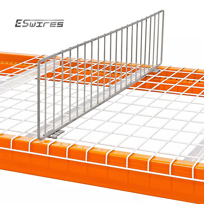 Factory Supplier Customized Warehouse Racking Accessories Welded Steel Wire Pallet Rack Dividers