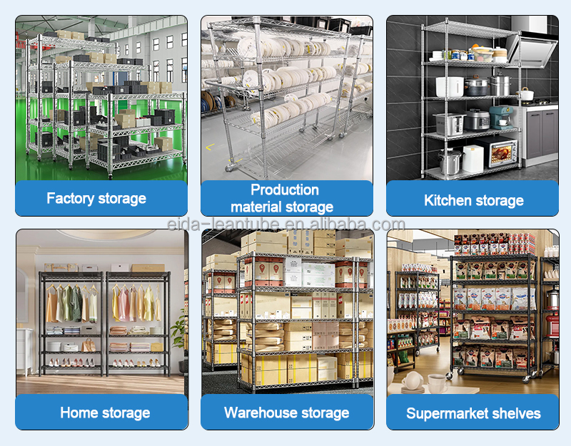 Wire Shelving Application Scenarios