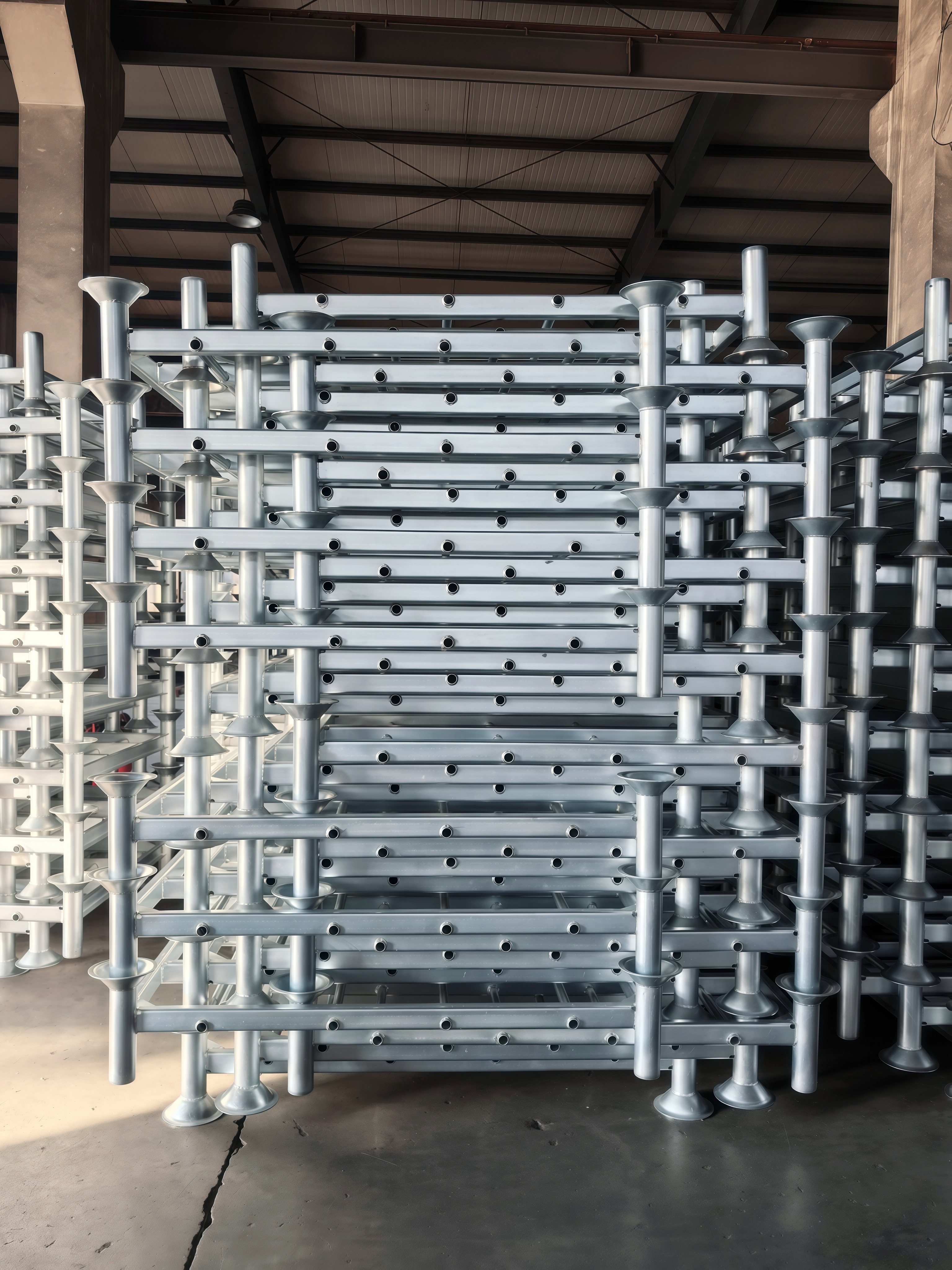 Heavy Duty Steel Pallet Stacking Racks Post Pallet For Warehouse Storage