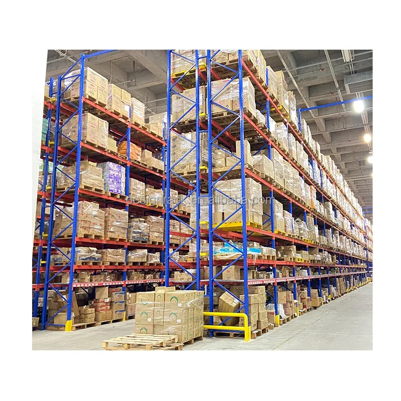 Multi Level Shelf Rack Cost Effective Steel Factory Warehouse Heavy Duty Industrial Pallet Racking