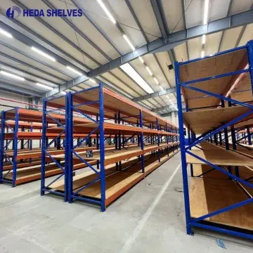 Heavy-duty longspan shelving system