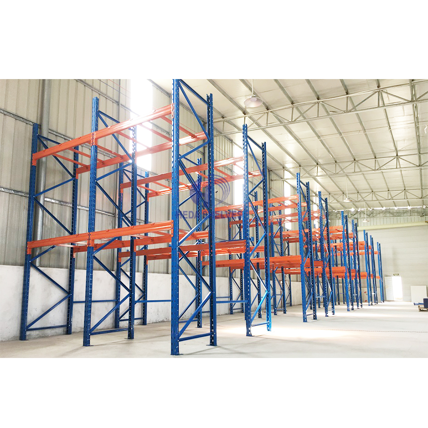 Double Deep Pallet Rack Heavy Duty Pallet Storage Racking 1000kg/2000kg/3000kg Per Layer Construction Warehouse Storage