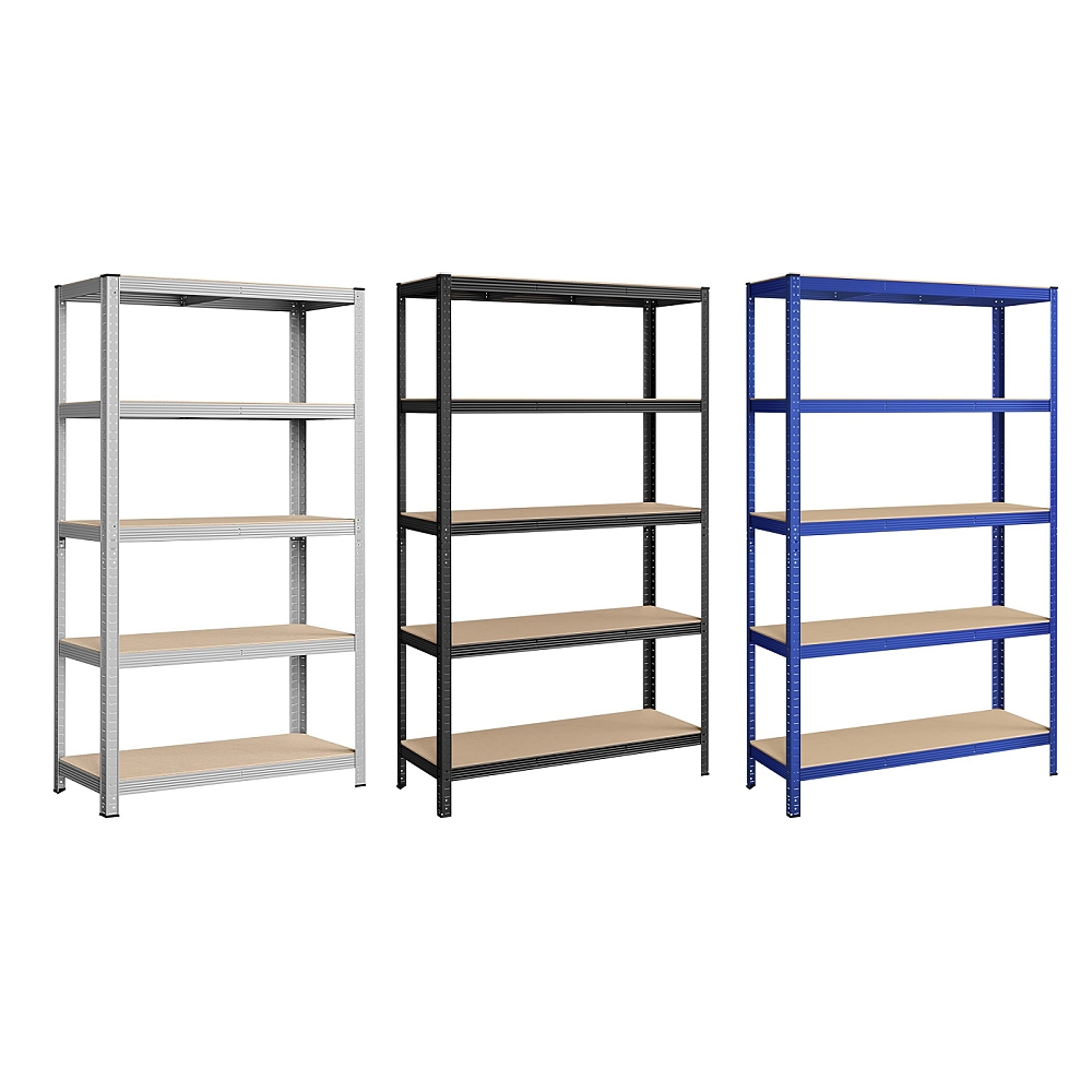 Industry Warehouse Racking Steel Pallets Mezzanine Rack 4/5 Tier Steel Boltless Racking Storage Adjustable Shelf Organizer