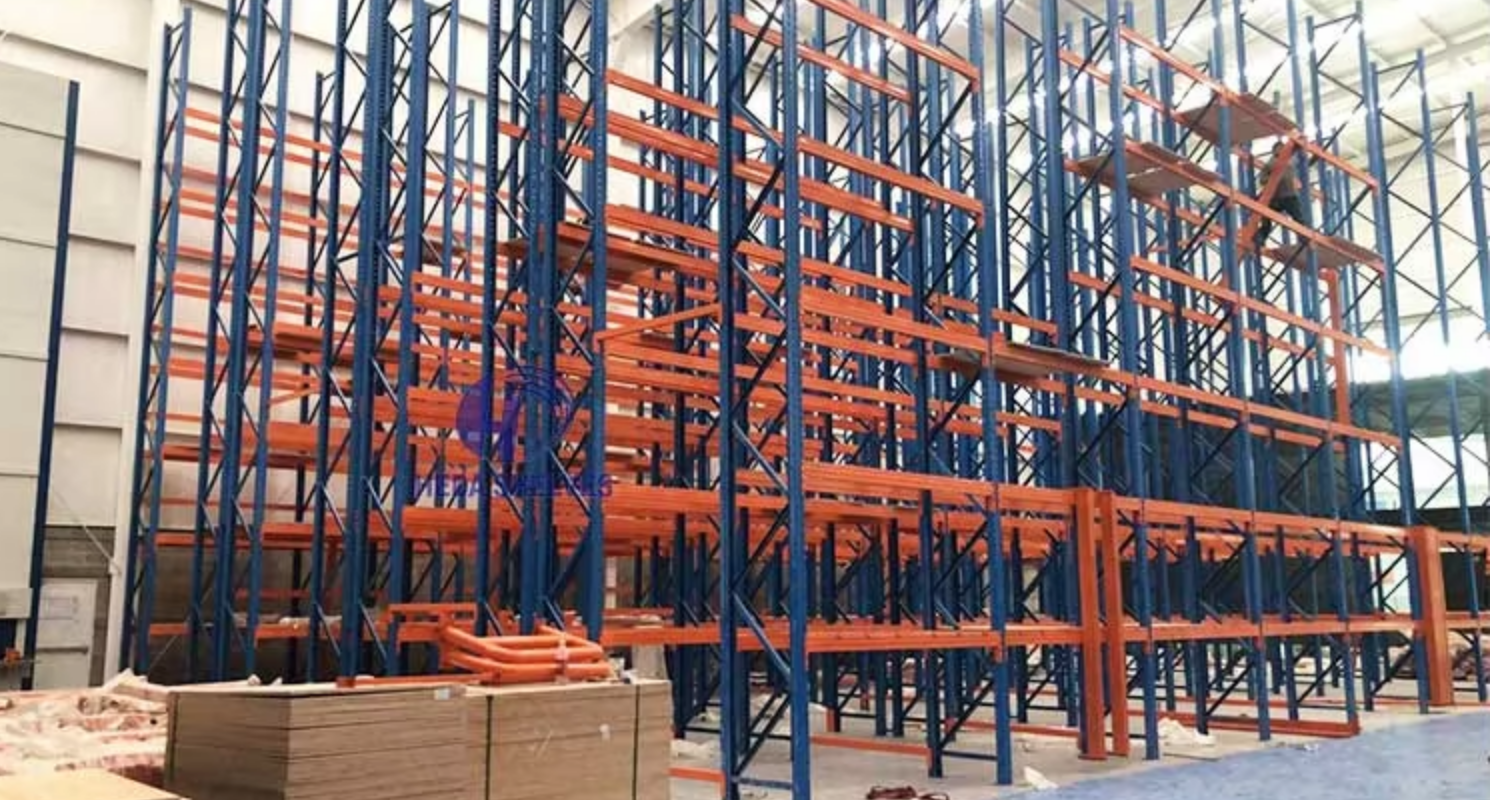 HEDA Storage Heavy Duty Rack and Warehouse Movable Pallet Rack Tile Display Rack System Warehouse Shelving Storage Equipment