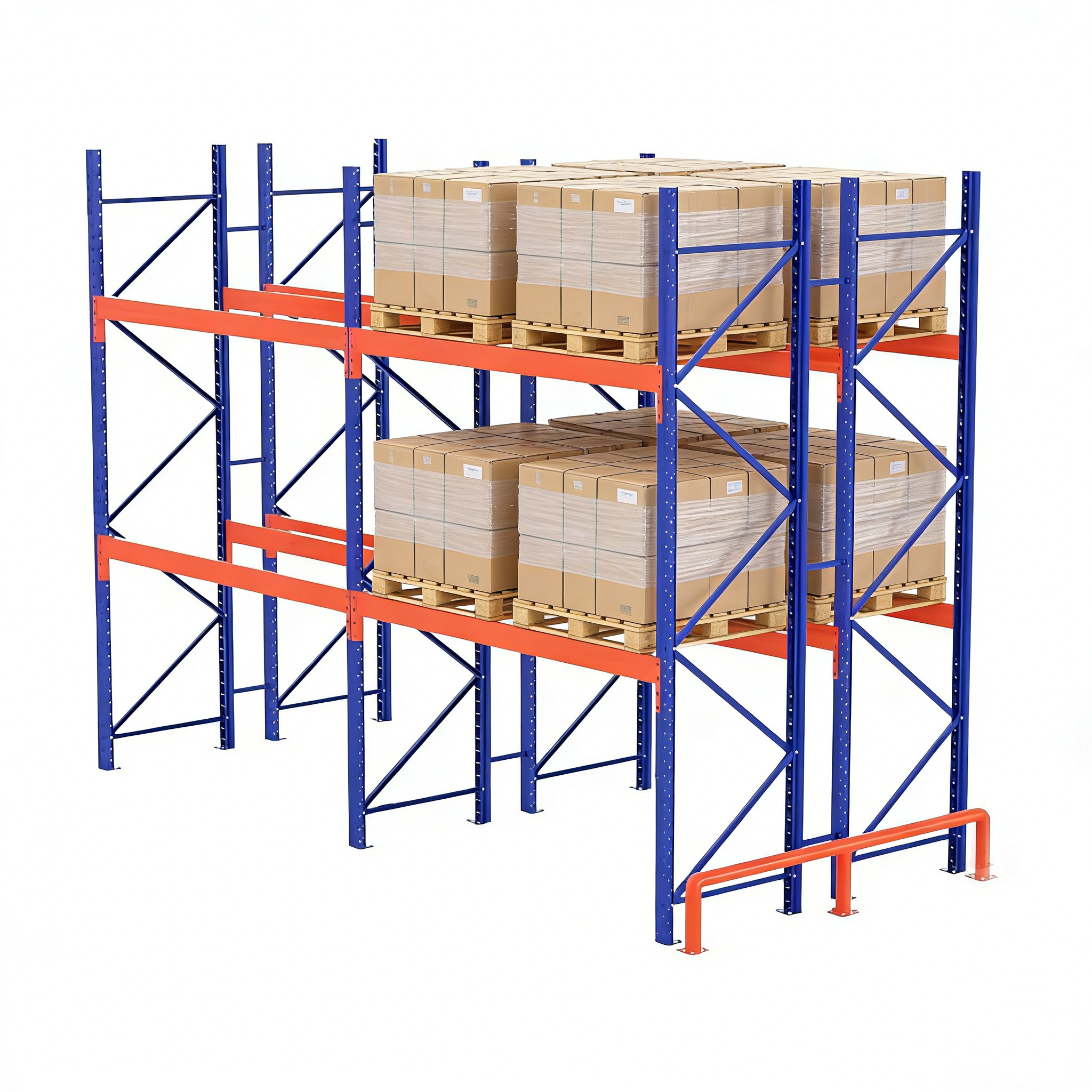 Mracking Heavy Duty Metal Pallet Storage Racking 1000kg/2000kg/3000kg Per Layer Industrial Pallet Shelving Rack