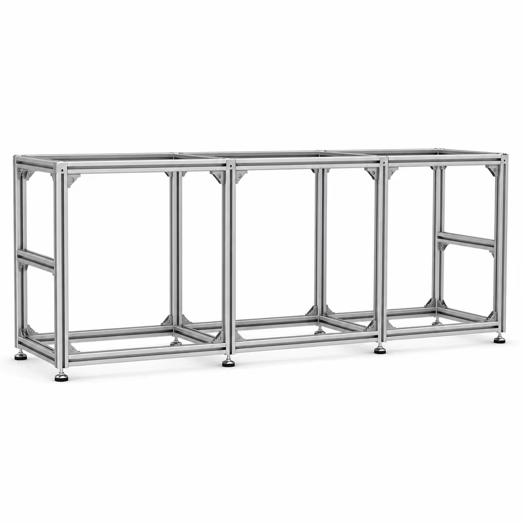 Aluminum Profile Marine Board Shelf With Wheels For Mobile Display Cabinets Store Display Shelves